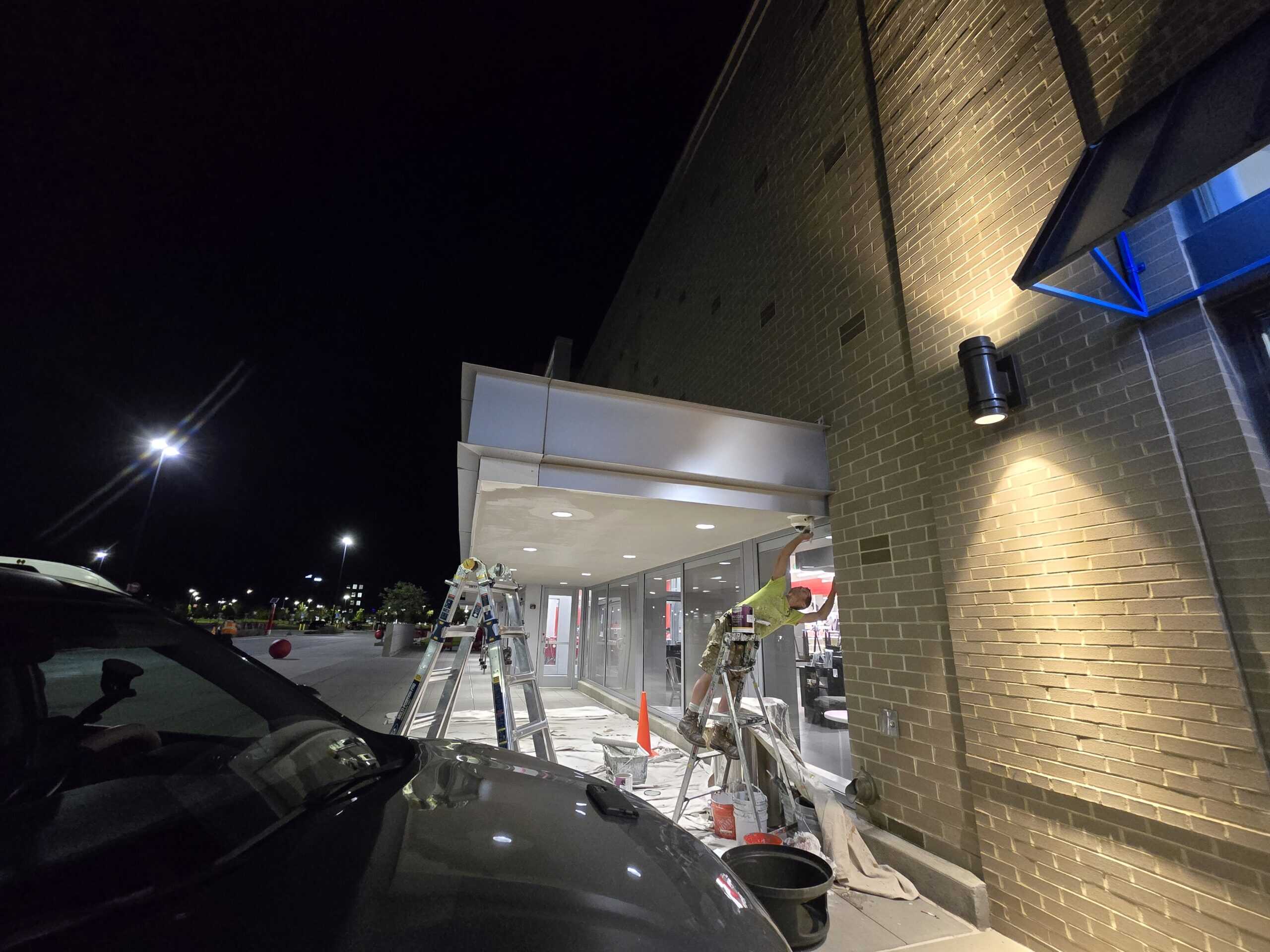 Damage assessment Target New Albany PaintWerks