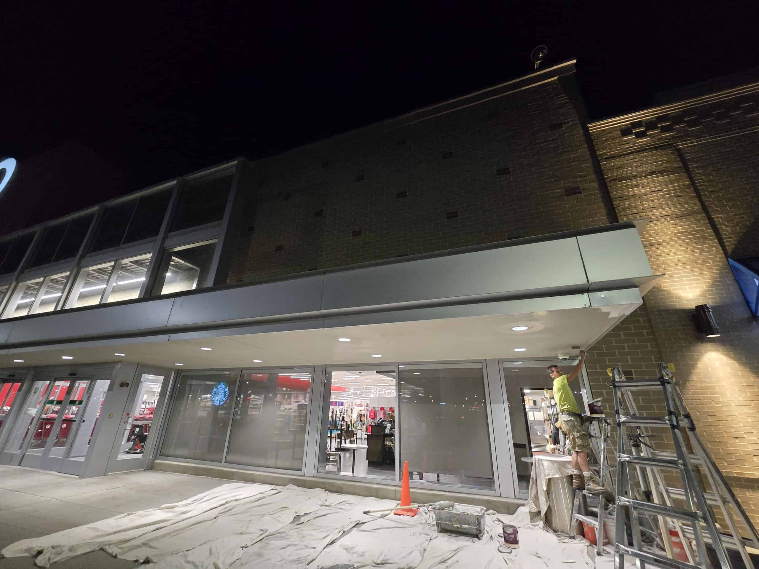 Construction phase Target New Albany PaintWerks