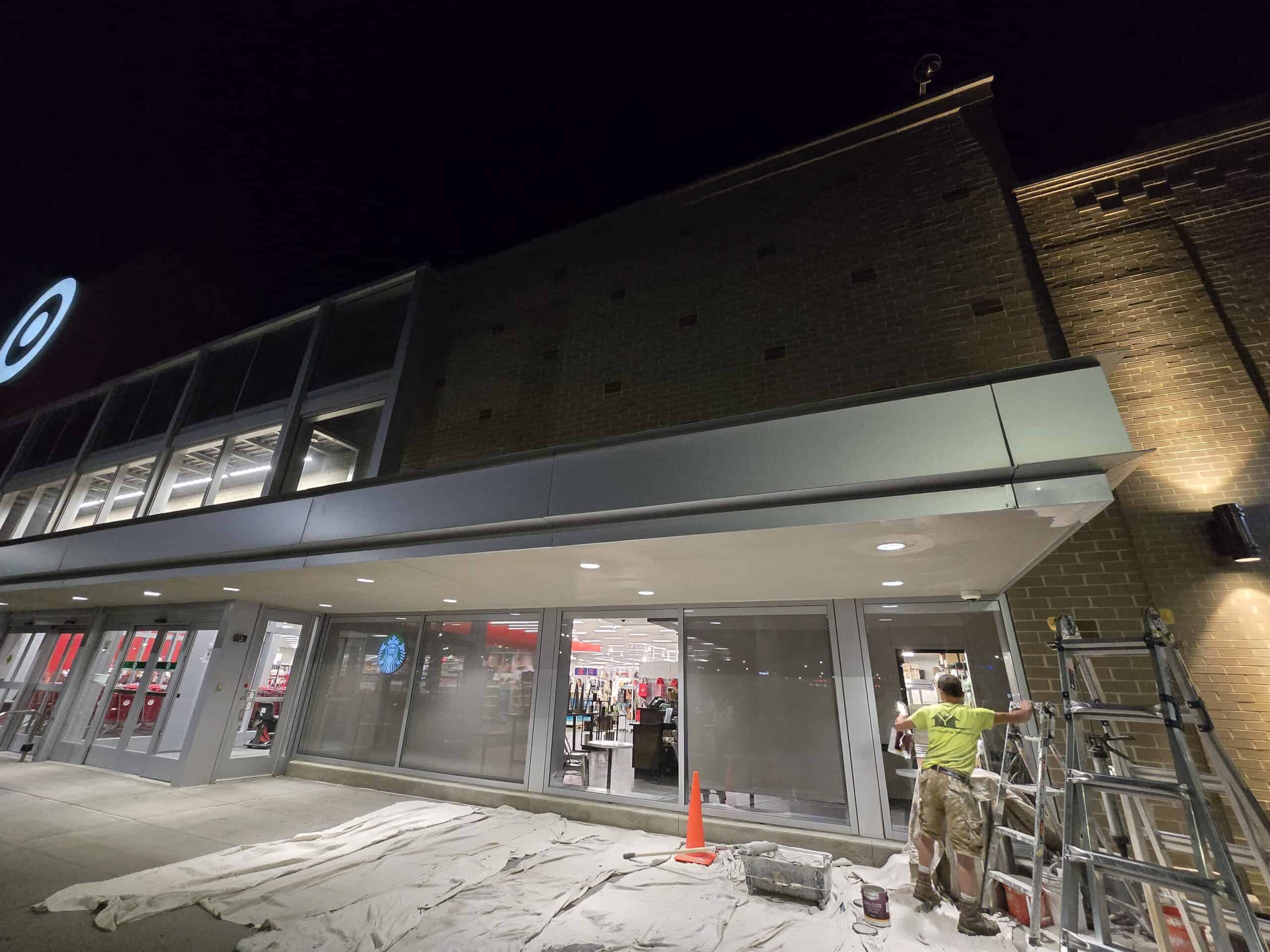 Fabrication and install Target New Albany PaintWerks