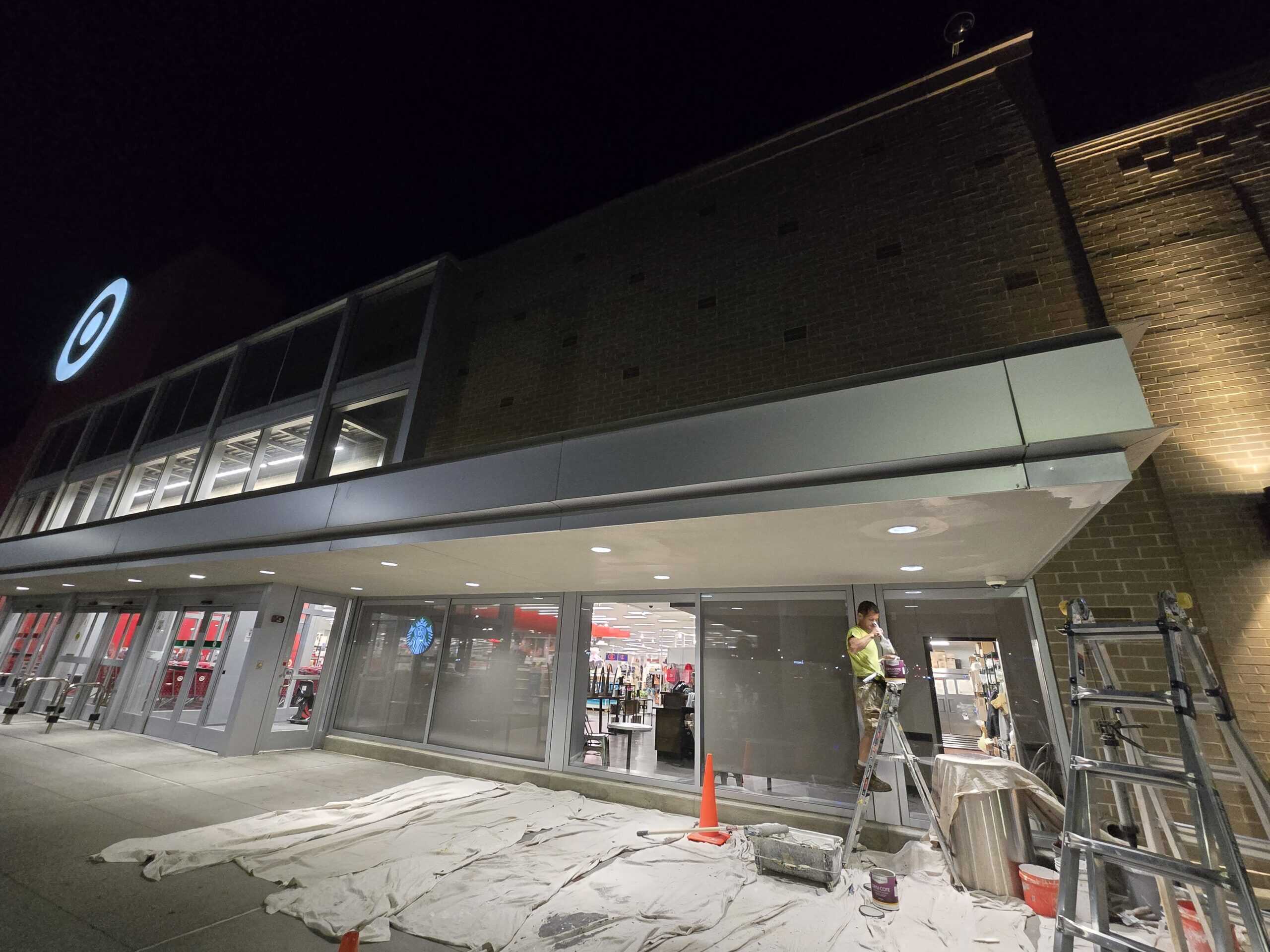 Metal work overnight Target New Albany PaintWerks