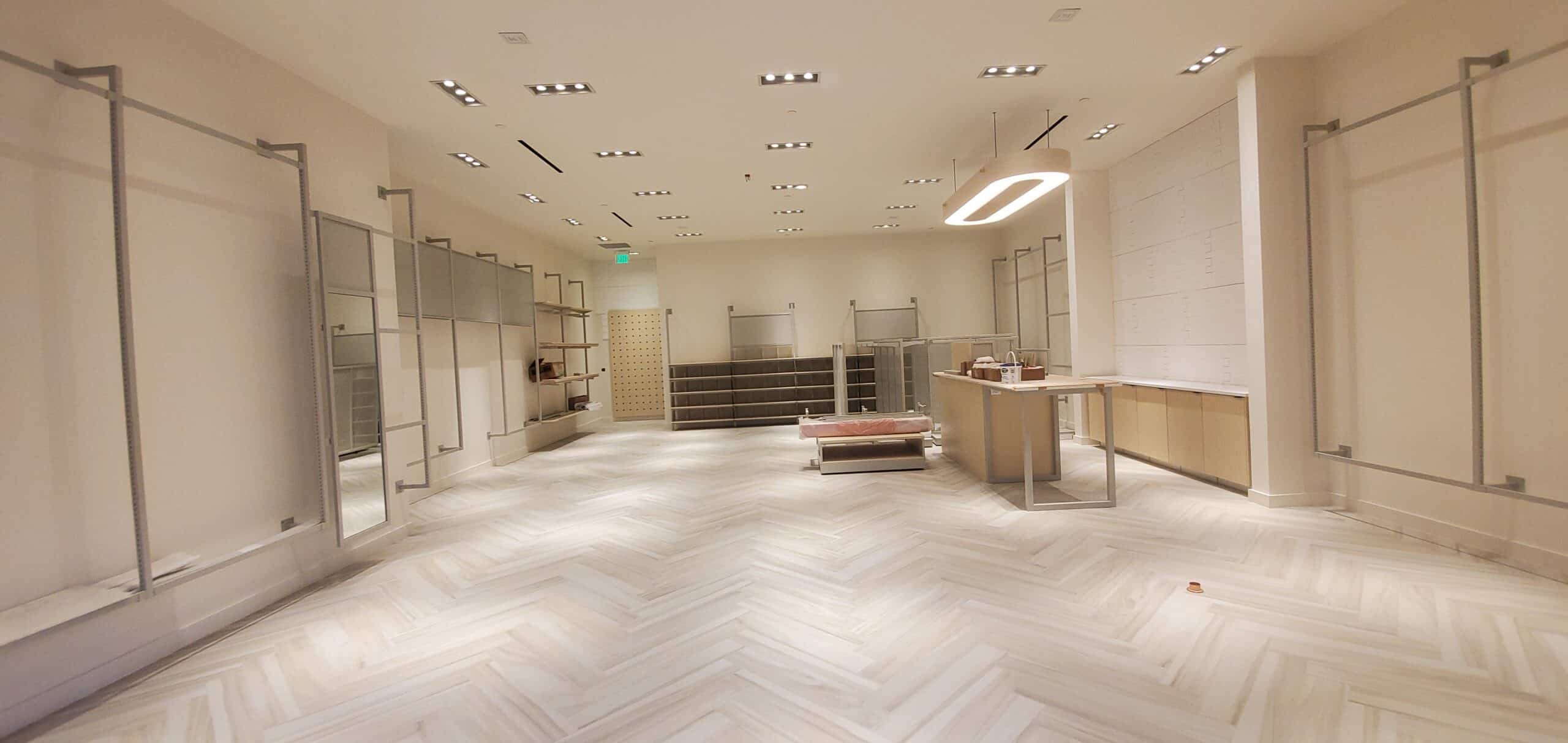 Commercial interior painting in Columbus Ohio office by PaintWerks licensed general contractor