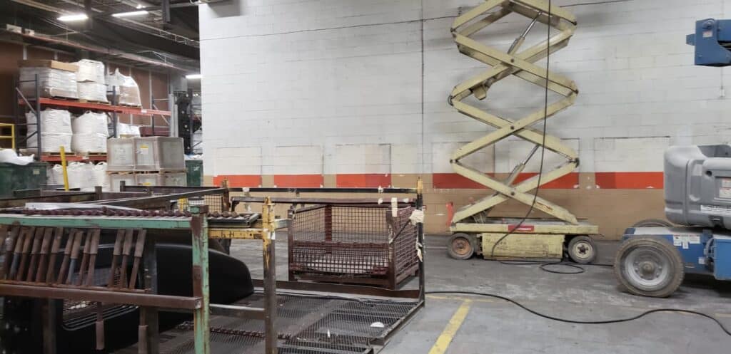 Core Molding Technologies Phase 2 finished epoxy walls PaintWerks