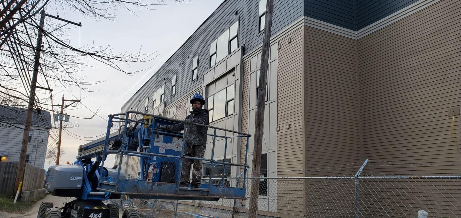 280000 sqft commercial exterior PaintWerks Columbus