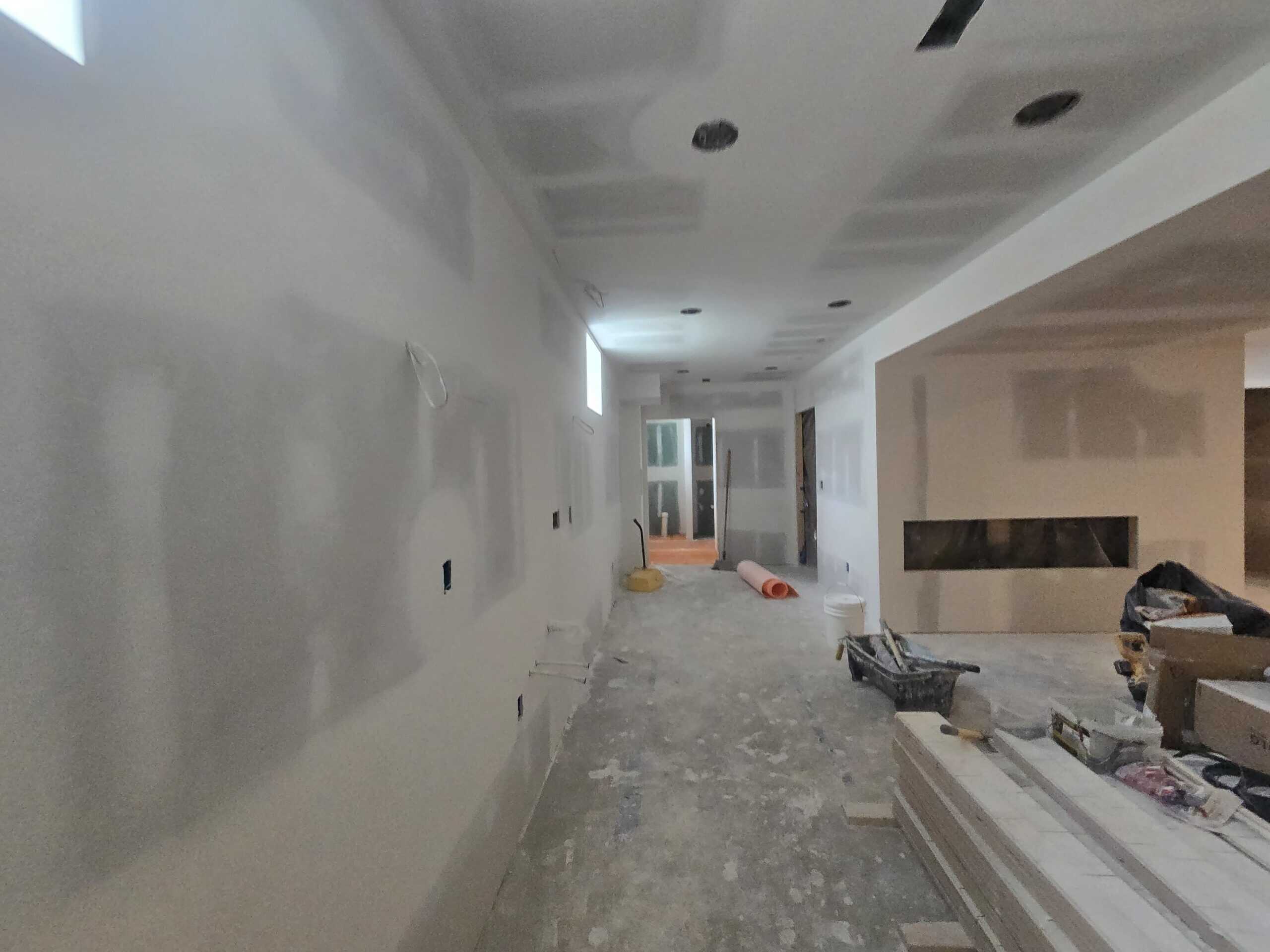 Basement paint finish ready Worthington Ohio PaintWerks