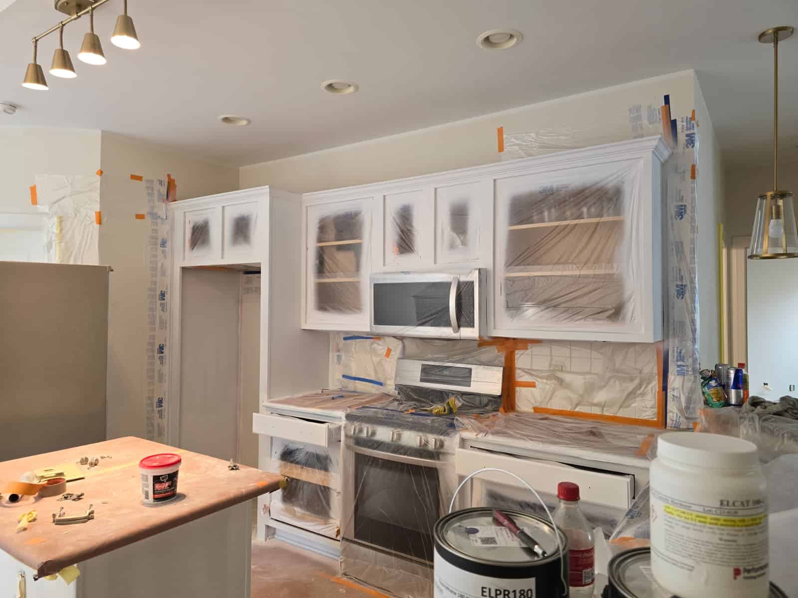Kitchen cabinet refinishing Worthington PaintWerks