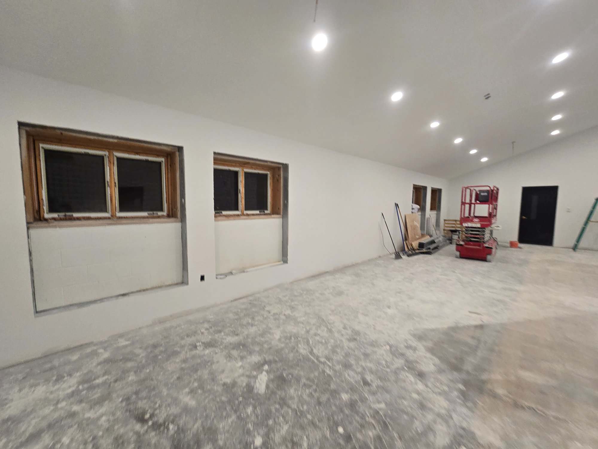 Completed Commercial Interior Painting Vaulted Ceiling Church Gahanna Ohio PaintWerks