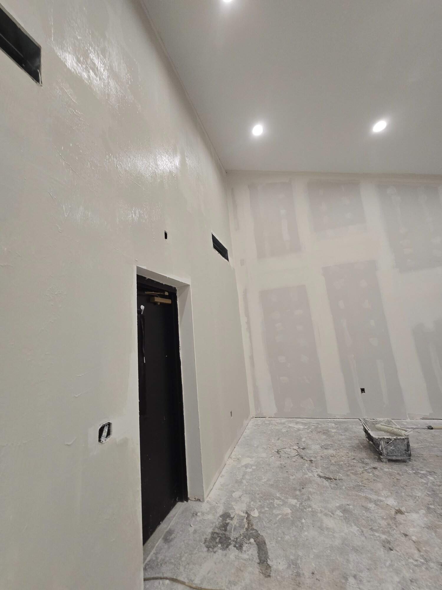 Commercial Drywall Level 5 Finish Wide View Church Gahanna Ohio PaintWerks