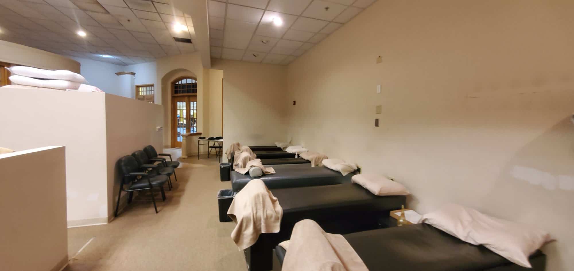 Commercial Interior Painting Chiropractic Recovery Room Columbus Ohio PaintWerks