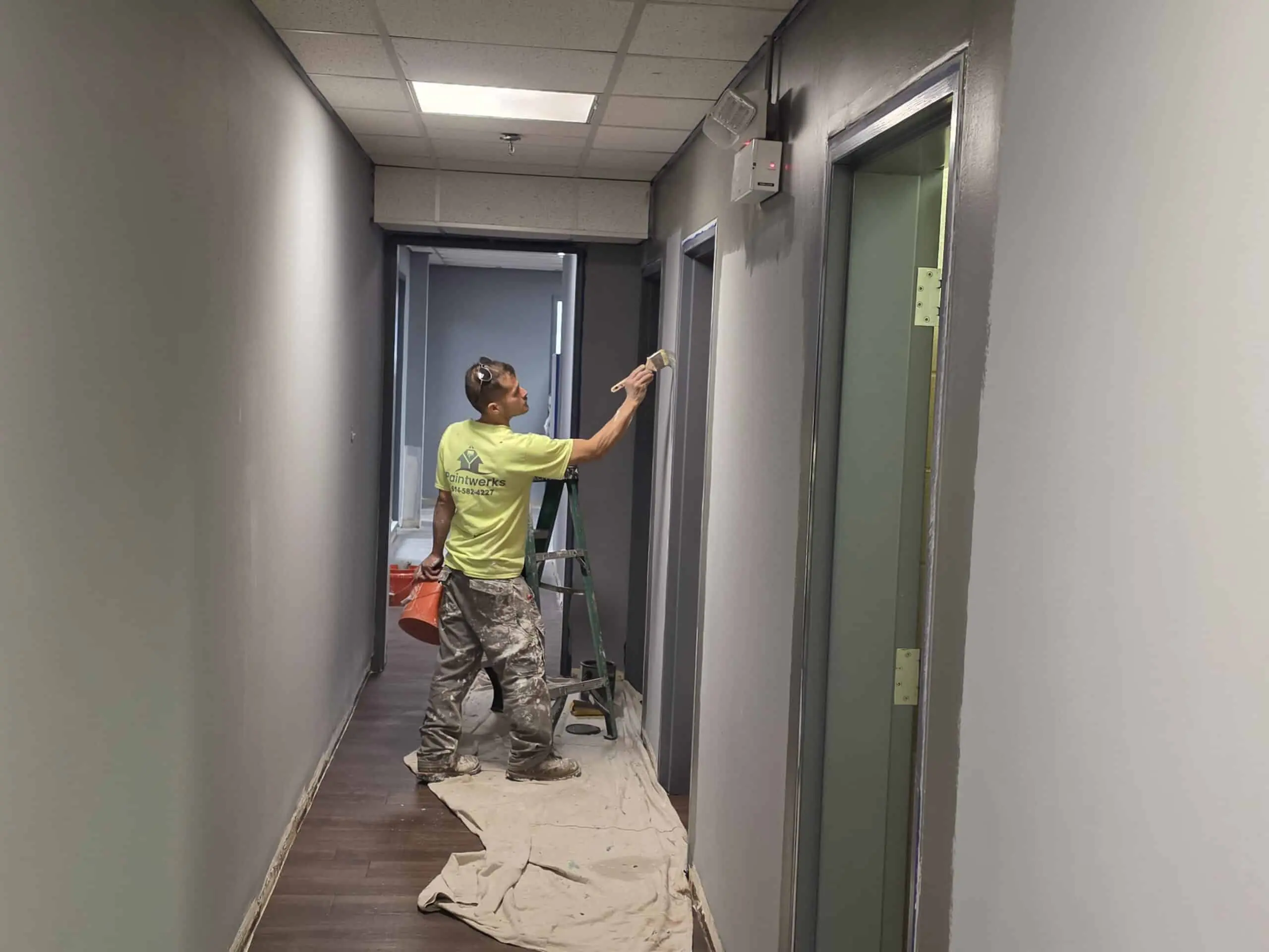painting contractor work photo from paintwerks
